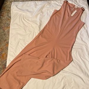 NWT Emi & Joe Flowy Pink Jumpsuit S